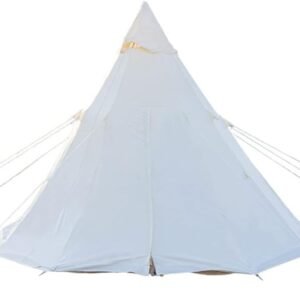 Outdoor Camping Tent Waterproof Family Pyramid Tent for Mountaineering Hiking Camping - Indian Teepee Tent