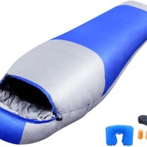 Down Sleeping Bag Spring, Autumn and Winter Outdoor Camping Adults Indoor Thickening Warm White Duck Down