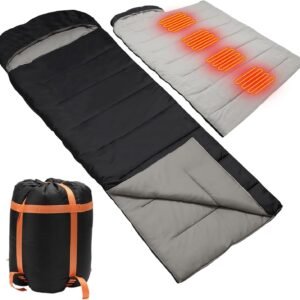 4-Season Thermal Sleeping Bag – Warm Outdoor Sleeping Bag for Cold Weather Camping and Backpacking