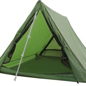 2-Person Trekking Pole Camping Tent – Lightweight Backpacking Shelter for Hiking and Outdoor Adventures