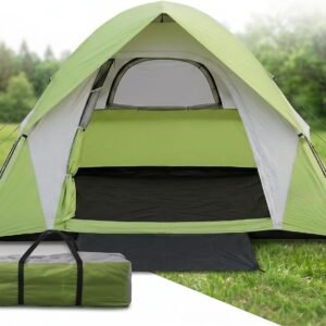 Spacious Family Camping Tent – Waterproof Outdoor Shelter with Removable Features for Comfortable Group Camping